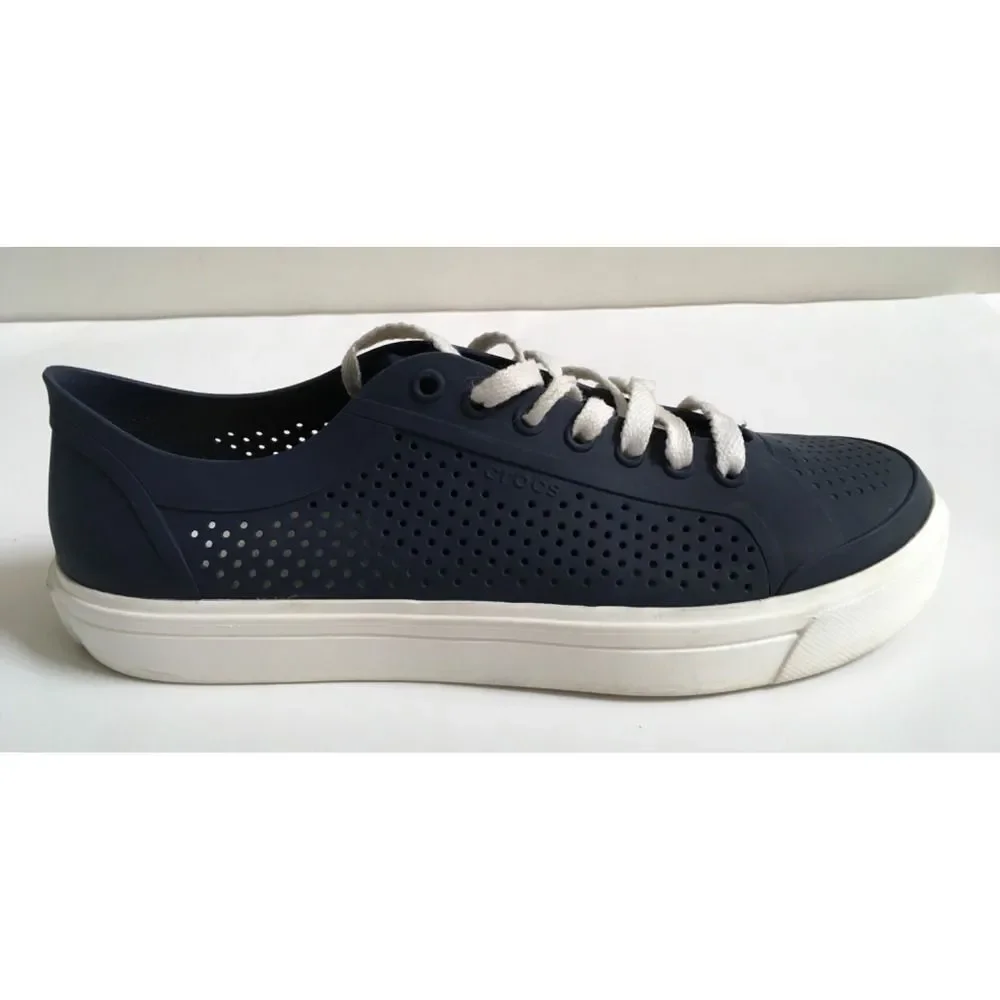 Crocs Citilane Roka Court Mens Navy Blue Casual Shoes 204872 Low Top Size 9